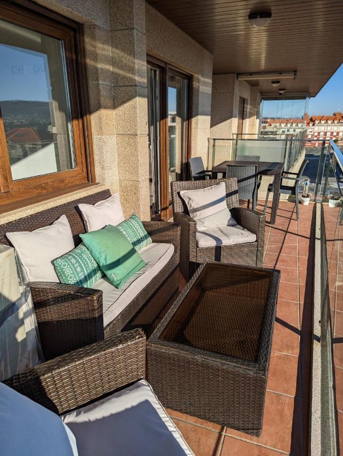 Apartamento 2 Habitaciones Con Vistas En La Playa Portonovo Zewnętrze zdjęcie